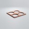 Ekena Millwork Extra Small Wembley Decorative Fretwork Wood Wall Panels, Cherry, 7 3/8"W x 7 3/8"H x 3/8"T WALW08X08X0375WEMCH - alternate 5